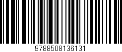 Código de barras (EAN, GTIN, SKU, ISBN): '9788508136131'