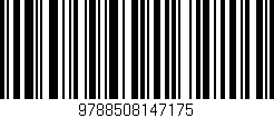 Código de barras (EAN, GTIN, SKU, ISBN): '9788508147175'