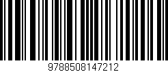 Código de barras (EAN, GTIN, SKU, ISBN): '9788508147212'