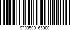 Código de barras (EAN, GTIN, SKU, ISBN): '9788508166800'