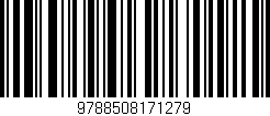 Código de barras (EAN, GTIN, SKU, ISBN): '9788508171279'