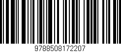 Código de barras (EAN, GTIN, SKU, ISBN): '9788508172207'