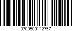 Código de barras (EAN, GTIN, SKU, ISBN): '9788508172757'