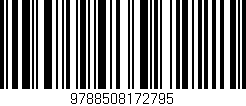 Código de barras (EAN, GTIN, SKU, ISBN): '9788508172795'