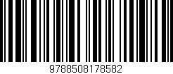 Código de barras (EAN, GTIN, SKU, ISBN): '9788508178582'