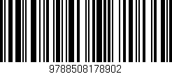 Código de barras (EAN, GTIN, SKU, ISBN): '9788508178902'