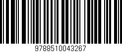 Código de barras (EAN, GTIN, SKU, ISBN): '9788510043267'