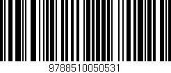 Código de barras (EAN, GTIN, SKU, ISBN): '9788510050531'