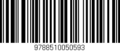 Código de barras (EAN, GTIN, SKU, ISBN): '9788510050593'