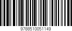 Código de barras (EAN, GTIN, SKU, ISBN): '9788510051149'
