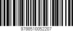 Código de barras (EAN, GTIN, SKU, ISBN): '9788510052207'