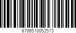 Código de barras (EAN, GTIN, SKU, ISBN): '9788510052573'