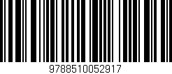 Código de barras (EAN, GTIN, SKU, ISBN): '9788510052917'