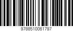 Código de barras (EAN, GTIN, SKU, ISBN): '9788510061797'
