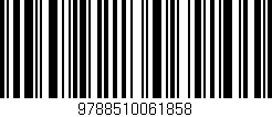 Código de barras (EAN, GTIN, SKU, ISBN): '9788510061858'