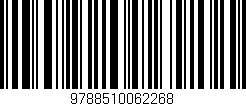 Código de barras (EAN, GTIN, SKU, ISBN): '9788510062268'