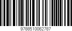 Código de barras (EAN, GTIN, SKU, ISBN): '9788510062787'