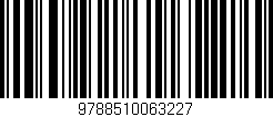 Código de barras (EAN, GTIN, SKU, ISBN): '9788510063227'