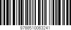 Código de barras (EAN, GTIN, SKU, ISBN): '9788510063241'