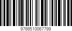 Código de barras (EAN, GTIN, SKU, ISBN): '9788510067799'