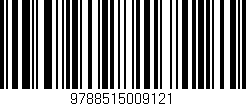 Código de barras (EAN, GTIN, SKU, ISBN): '9788515009121'