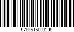Código de barras (EAN, GTIN, SKU, ISBN): '9788515009299'