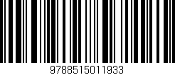 Código de barras (EAN, GTIN, SKU, ISBN): '9788515011933'