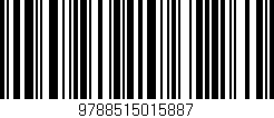 Código de barras (EAN, GTIN, SKU, ISBN): '9788515015887'