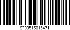 Código de barras (EAN, GTIN, SKU, ISBN): '9788515016471'