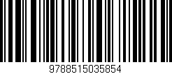 Código de barras (EAN, GTIN, SKU, ISBN): '9788515035854'