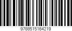Código de barras (EAN, GTIN, SKU, ISBN): '9788515164219'