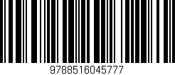 Código de barras (EAN, GTIN, SKU, ISBN): '9788516045777'