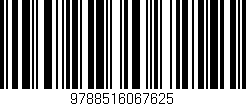 Código de barras (EAN, GTIN, SKU, ISBN): '9788516067625'