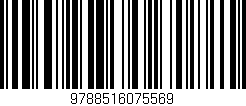Código de barras (EAN, GTIN, SKU, ISBN): '9788516075569'