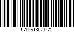 Código de barras (EAN, GTIN, SKU, ISBN): '9788516079772'