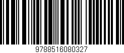 Código de barras (EAN, GTIN, SKU, ISBN): '9788516080327'
