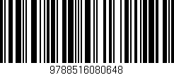 Código de barras (EAN, GTIN, SKU, ISBN): '9788516080648'