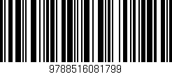 Código de barras (EAN, GTIN, SKU, ISBN): '9788516081799'