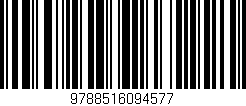Código de barras (EAN, GTIN, SKU, ISBN): '9788516094577'