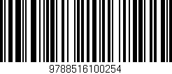 Código de barras (EAN, GTIN, SKU, ISBN): '9788516100254'