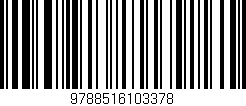Código de barras (EAN, GTIN, SKU, ISBN): '9788516103378'