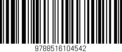 Código de barras (EAN, GTIN, SKU, ISBN): '9788516104542'