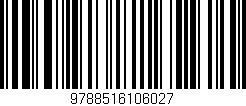 Código de barras (EAN, GTIN, SKU, ISBN): '9788516106027'