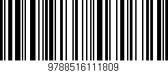 Código de barras (EAN, GTIN, SKU, ISBN): '9788516111809'
