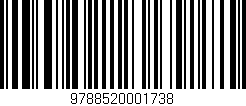 Código de barras (EAN, GTIN, SKU, ISBN): '9788520001738'