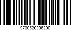 Código de barras (EAN, GTIN, SKU, ISBN): '9788520006238'