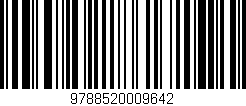 Código de barras (EAN, GTIN, SKU, ISBN): '9788520009642'