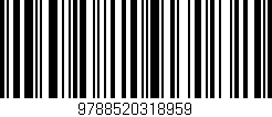 Código de barras (EAN, GTIN, SKU, ISBN): '9788520318959'