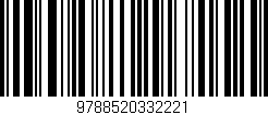 Código de barras (EAN, GTIN, SKU, ISBN): '9788520332221'