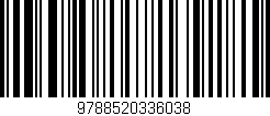 Código de barras (EAN, GTIN, SKU, ISBN): '9788520336038'
